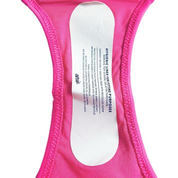 Aerie Banded Full Coverage Bikini Bottom Real Good UPF 50 Rose Pink Size XL NWT - Picture 4 of 5